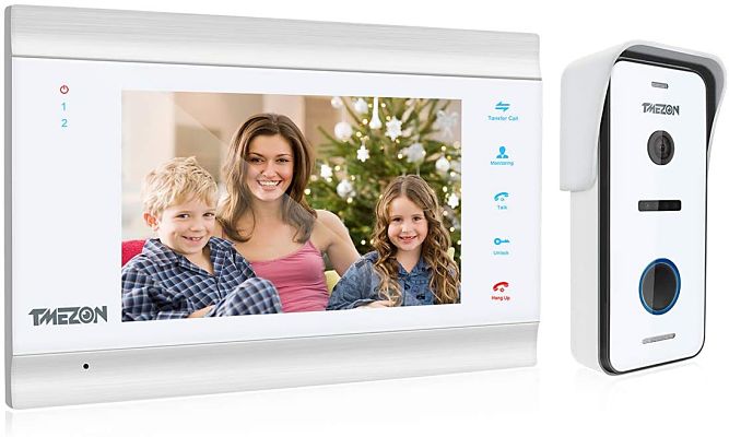 Telefonillo Monitor Cámara Inteligente para el hogar